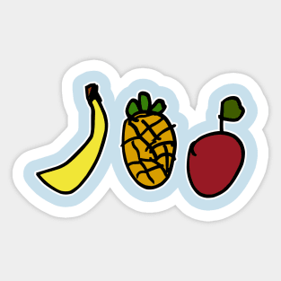 Fruit by Kids Sticker